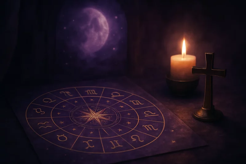 Miniatura artykułu: Astrologia a religia - Czy można być wierzącym astrologiem?