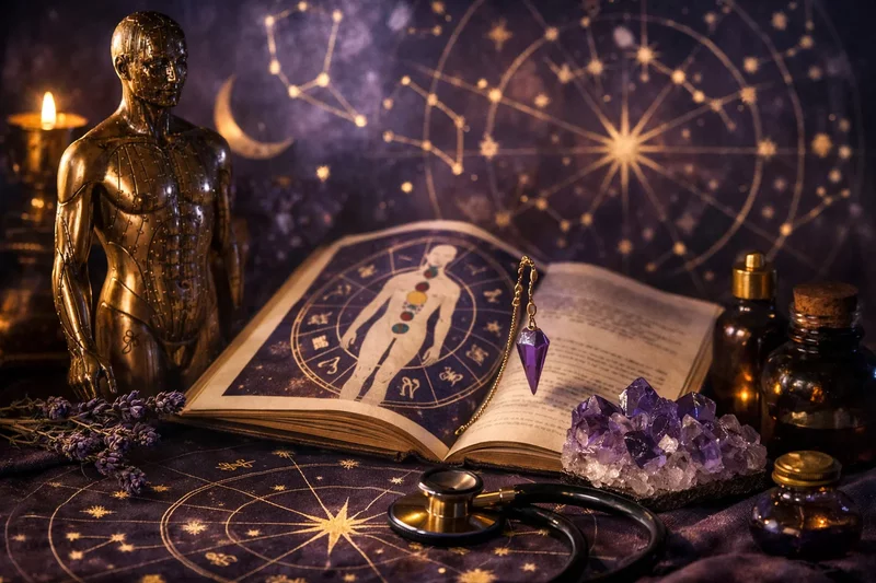 Miniatura artykułu: Astrologia medyczna - Wrażliwe punkty każdego znaku zodiaku