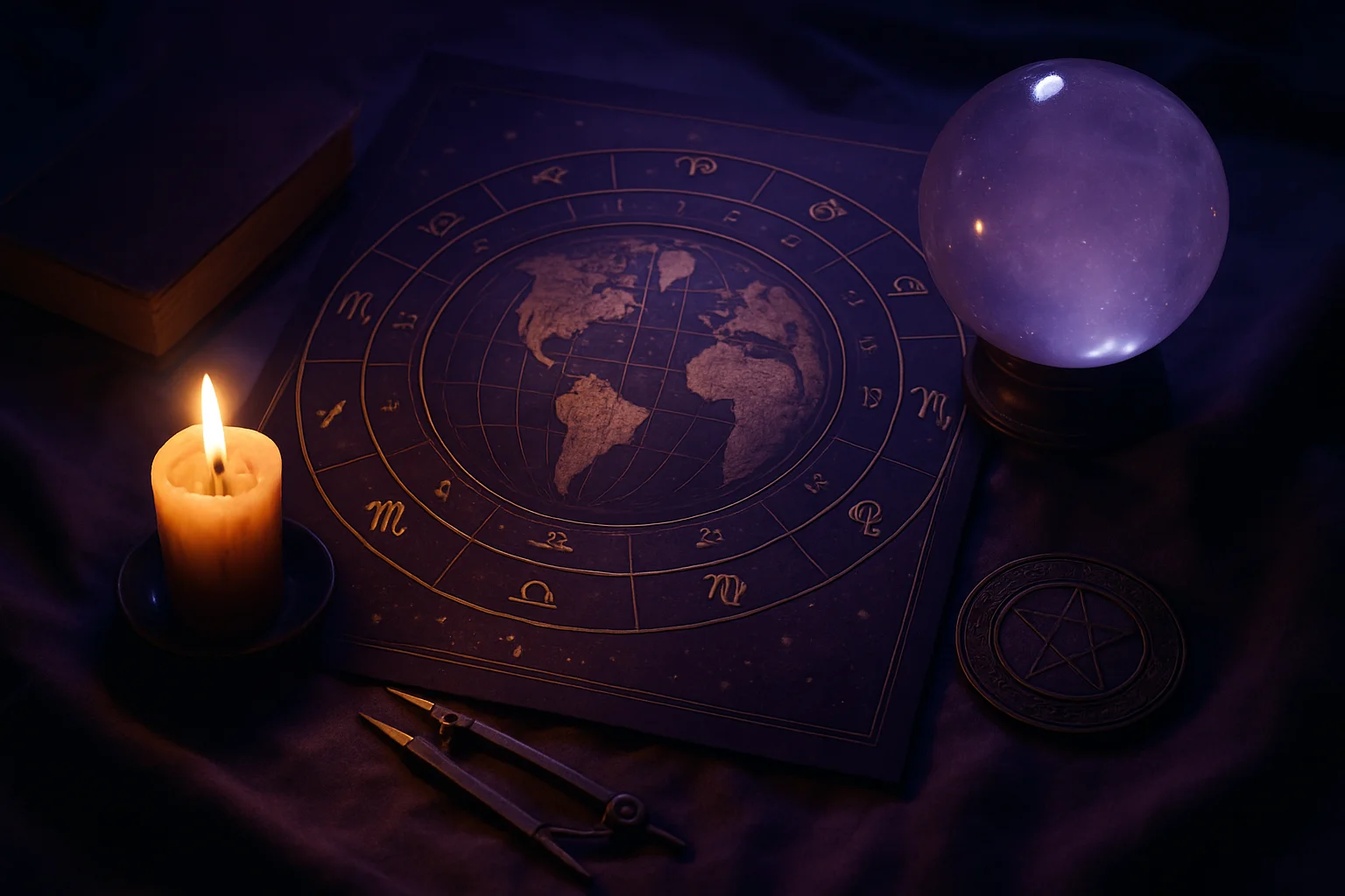 Grafika do artykułu: Astrologia mundana - Przewidywanie wydarzeń światowych Astrologia mundana - Przewidywanie wydarzeń światowych