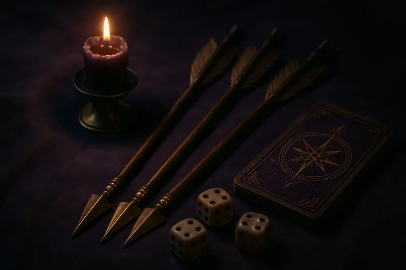 Miniatura artykułu: Belomancja - Wróżenie ze strzał i kości