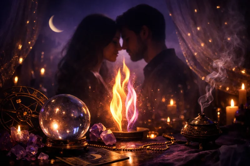 Miniatura artykułu: Bliźniacze Płomienie (Twin Flames) w numerologii - Jak je rozpoznać?