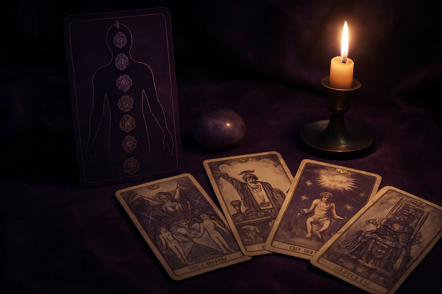 Grafika do artykułu: Czakry i Tarot - jak karty odzwierciedlają stan energetyczny Czakry i Tarot - jak karty odzwierciedlają stan energetyczny