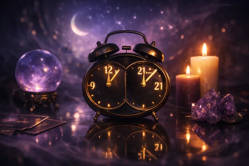 Miniatura artykułu: Godziny lustrzane (12:12, 21:21) - Przesłania od Wszechświata