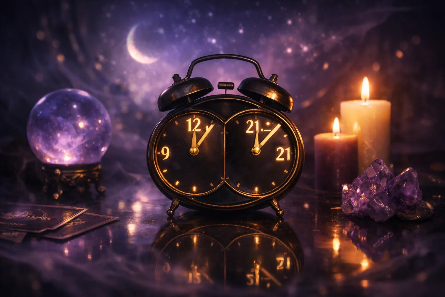 Godziny lustrzane (12:12, 21:21) - Przesłania od Wszechświata