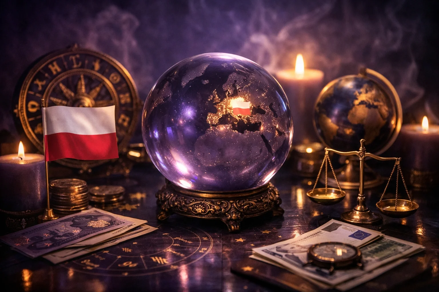 Horoskop dla Polski i Świata 2026 - Polityka i gospodarka