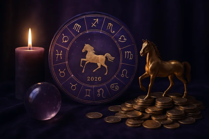 Miniatura artykułu: Horoskop Finansowy 2026 - Kto zarobi fortunę w Roku Konia?