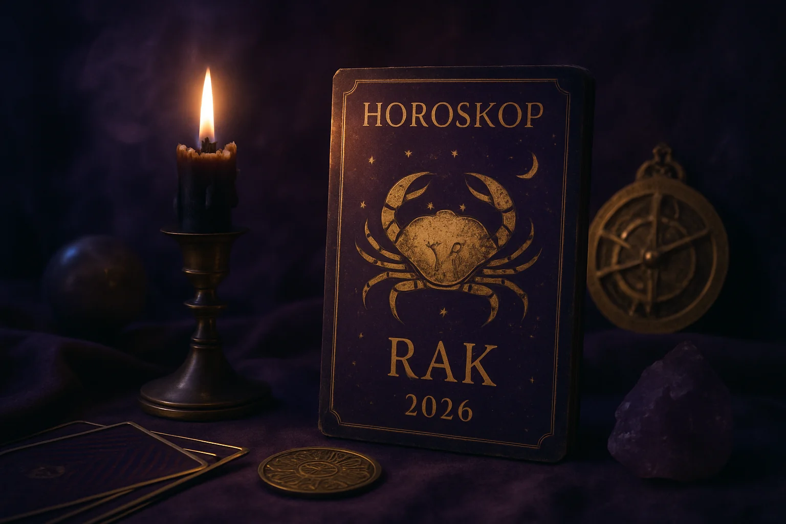 Horoskop Rak 2026 - Czy czeka cię wielka zmiana?