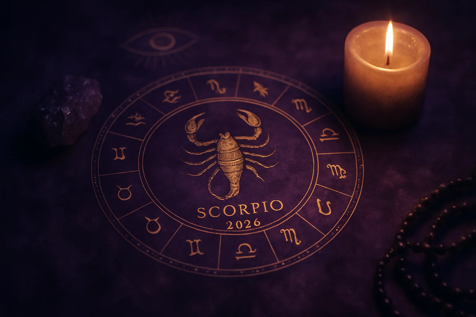 Horoskop Skorpion 2026 - Transformacja i nowe możliwości