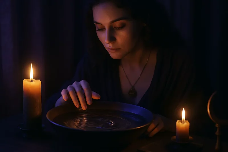 Miniatura artykułu: Hydromancja - Wróżenie z wody i jej powierzchni