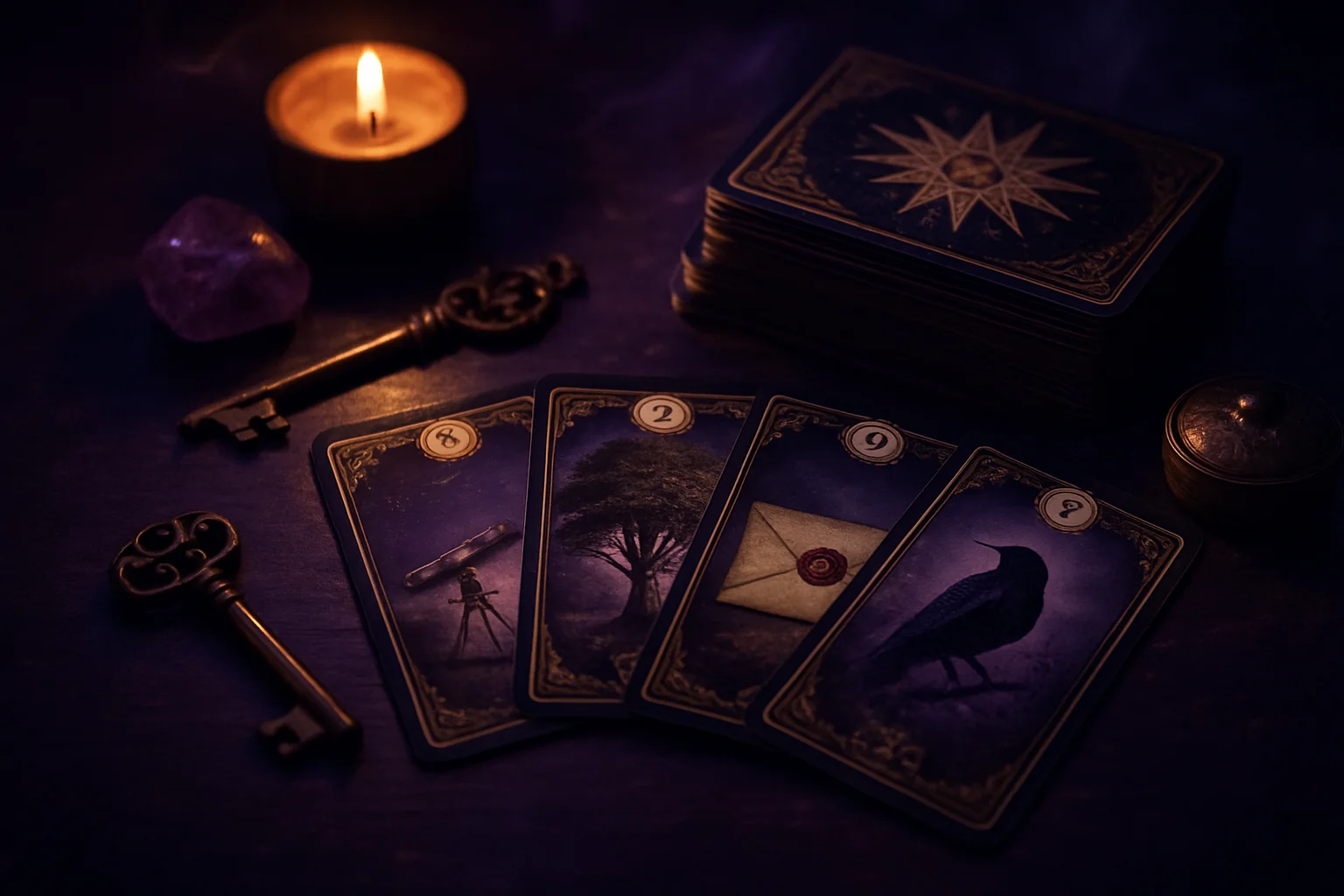 Karty Lenormand - Francuska sztuka wróżenia