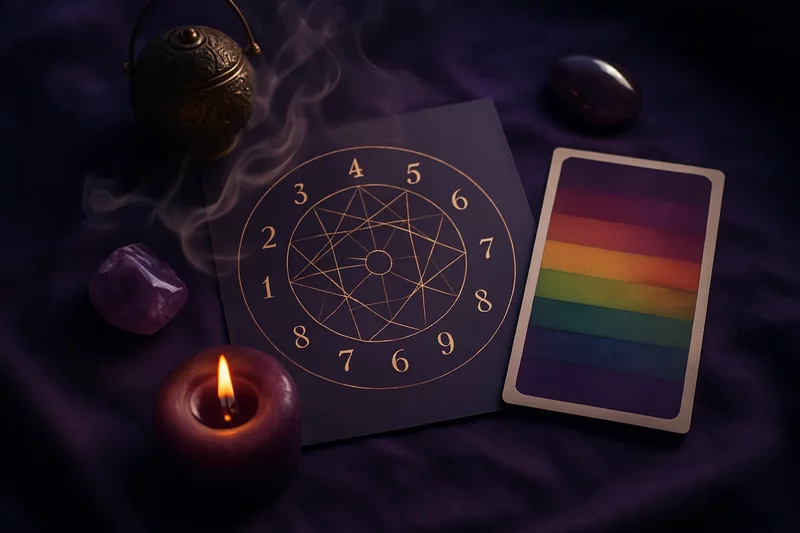 Miniatura artykułu: Numerologia kolorów - Które barwy są twoje?