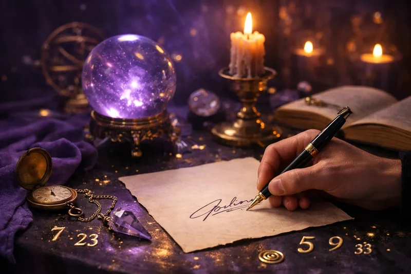 Miniatura artykułu: Numerologia podpisu - Czy zmiana podpisu zmienia życie?