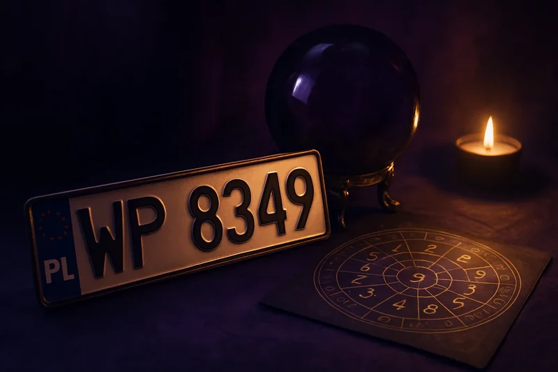 Miniatura artykułu: Numerologia tablic rejestracyjnych - Czy wpływa na szczęście?