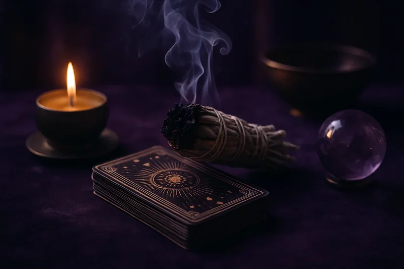 Miniatura artykułu: Oczyszczanie kart Tarota - Rytuały i metody