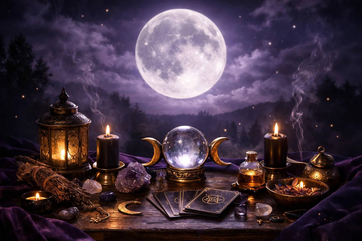 Pełnia Księżyca - Rytuały i praktyki dla każdego znaku