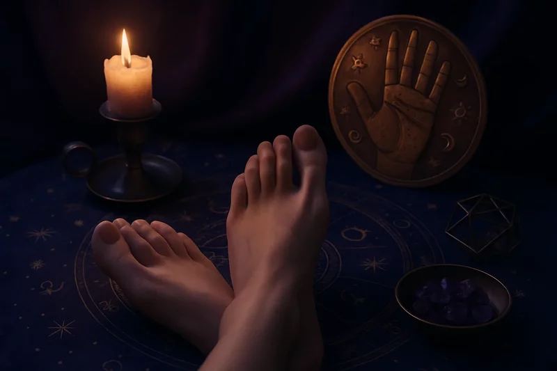 Miniatura artykułu: Podołomancja - Wróżenie ze stóp i ich kształtu