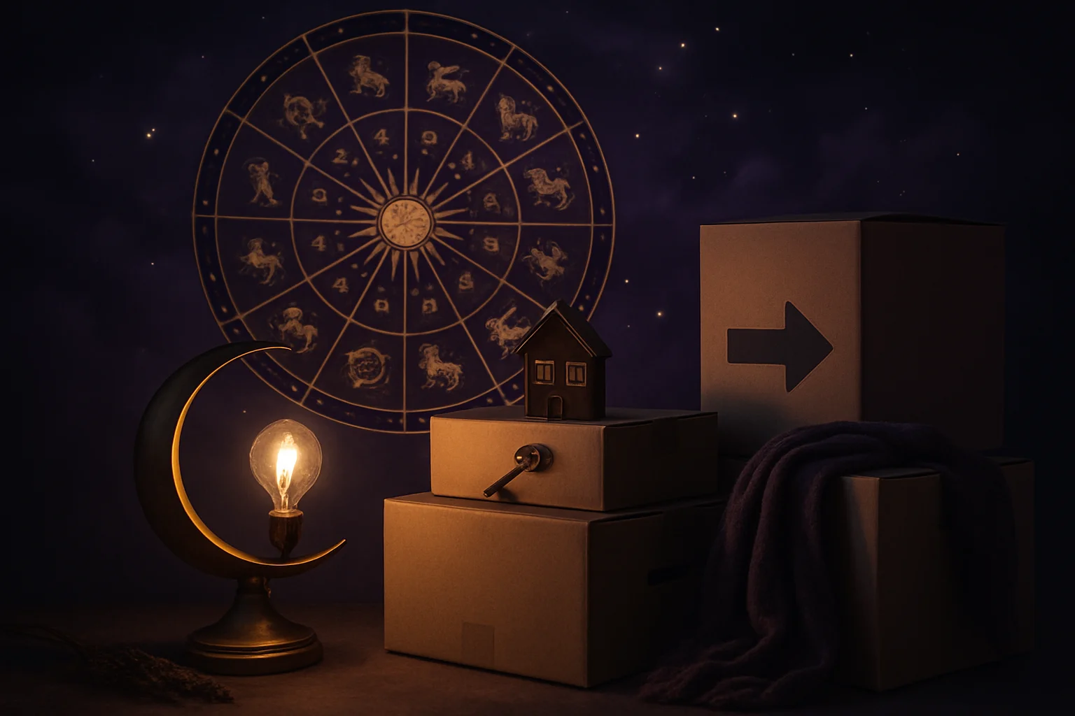 Przeprowadzka według gwiazd - Idealne momenty na zmianę