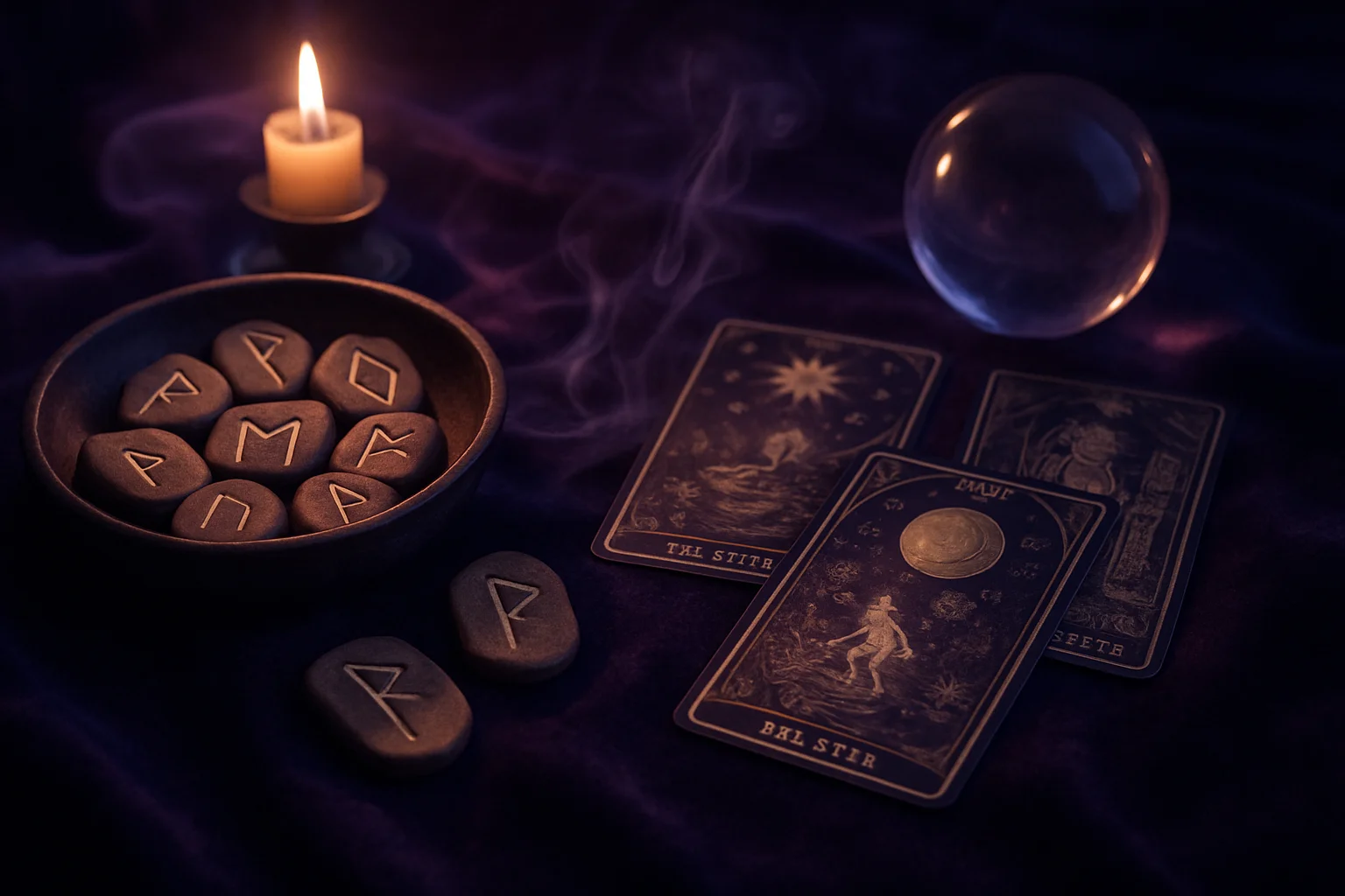 Runy vs Tarot - Które przepowiednie są dokładniejsze?