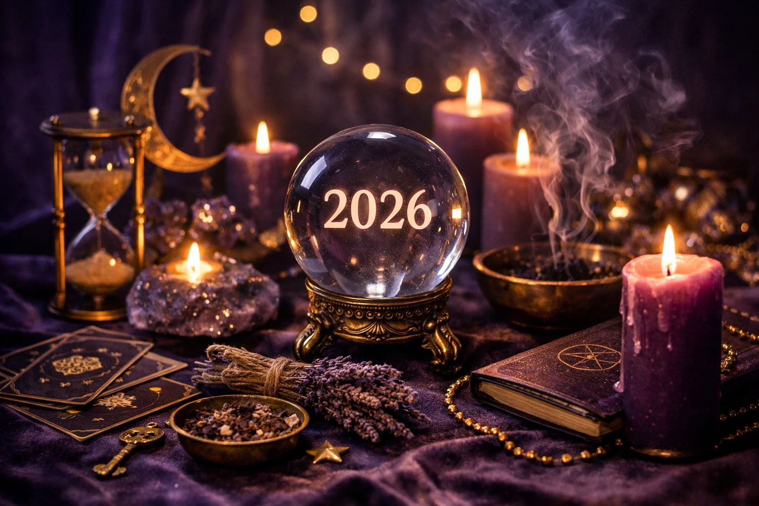 Rytuały na Nowy Rok 2026 - Jak przyciągnąć szczęście?