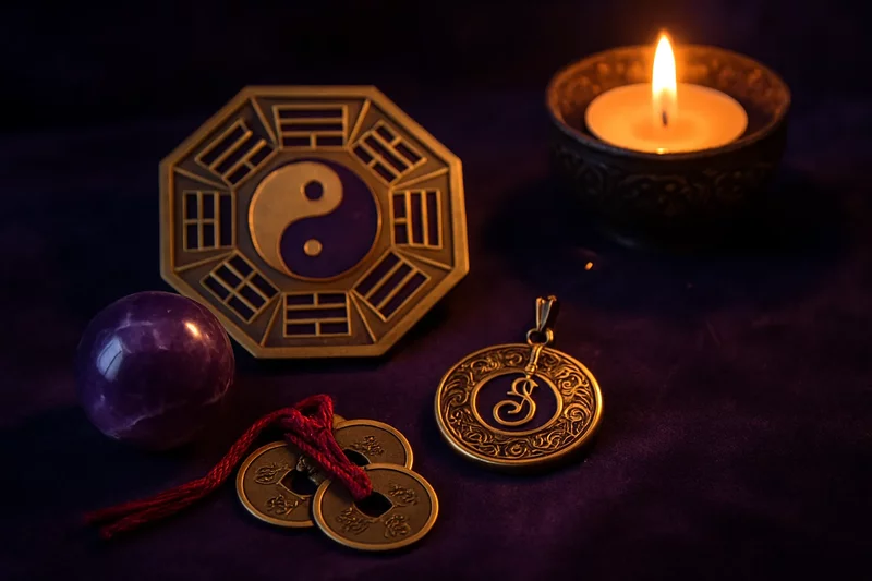 Miniatura artykułu: Szczęśliwe kolory i amulety na rok 2026 według Feng Shui