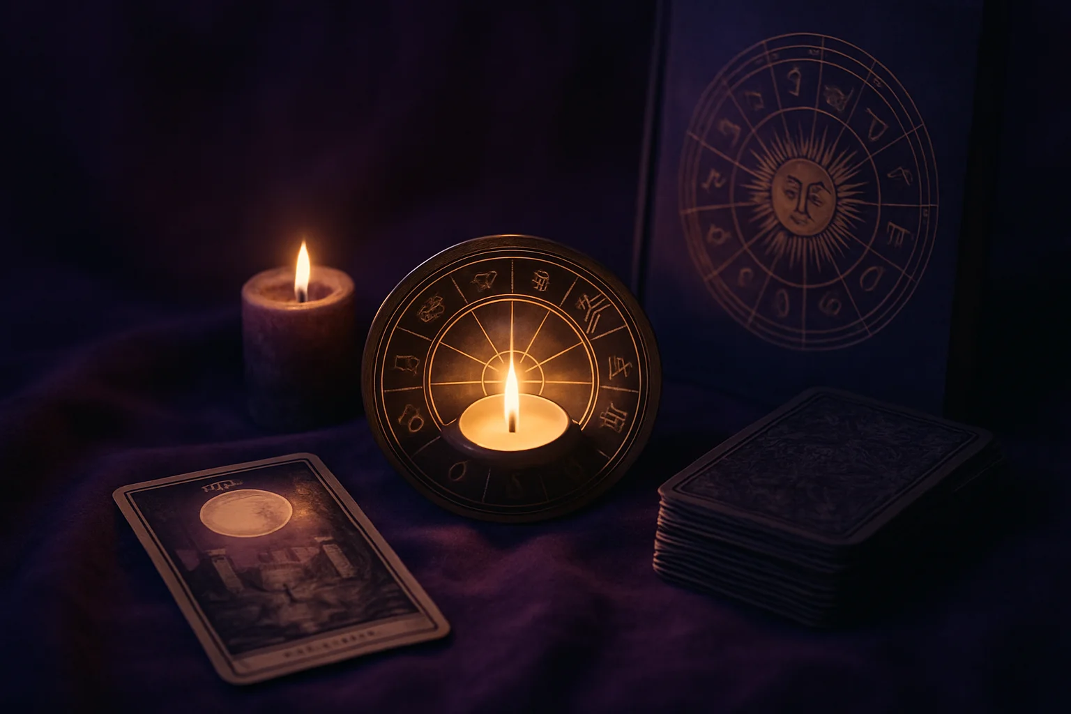 Grafika do artykułu: Tarot a astrologia - Połączenie dwóch starożytnych nauk Tarot a astrologia - Połączenie dwóch starożytnych nauk