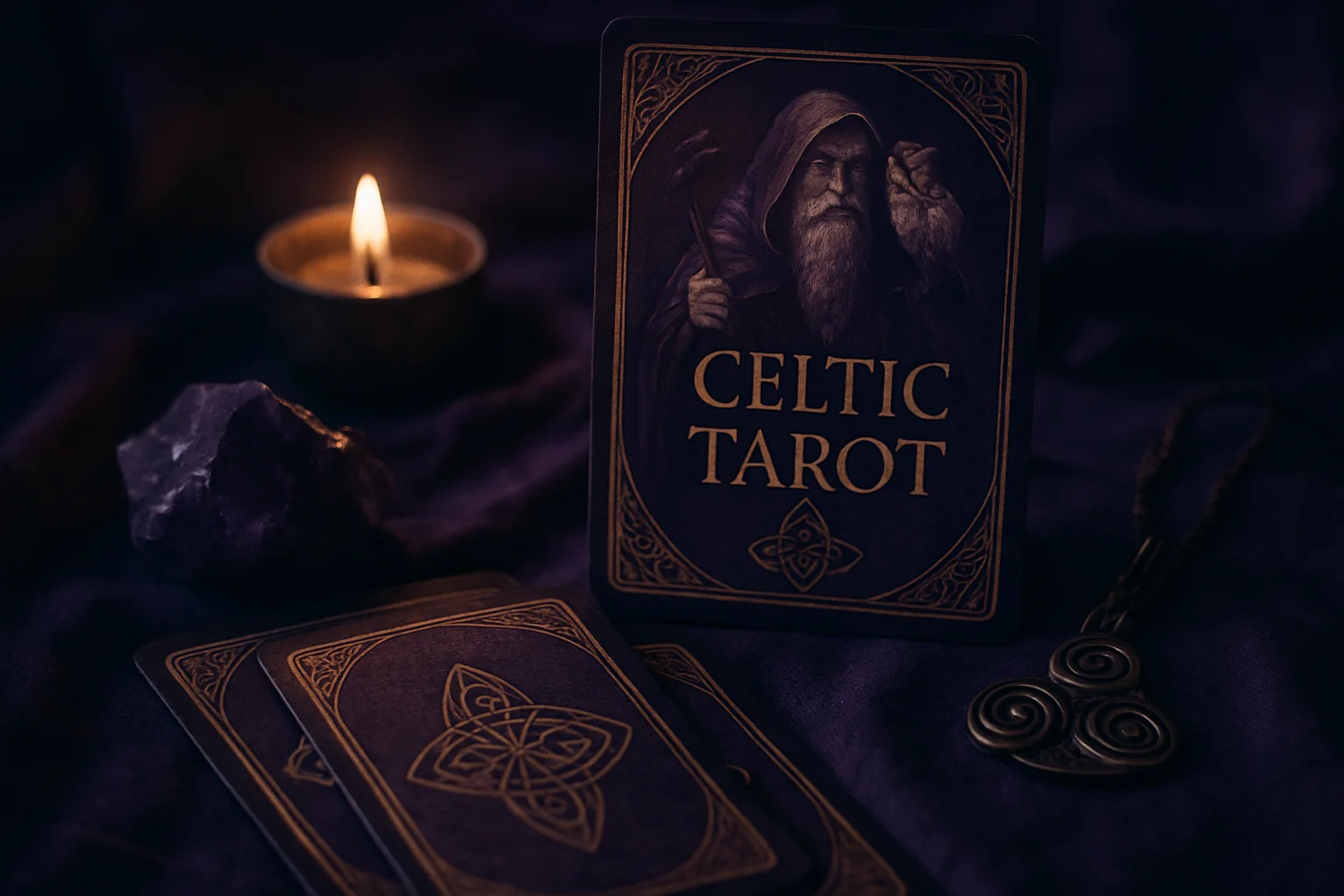 Grafika do artykułu: Tarot celtycki - Mądrość druidów w kartach Tarot celtycki - Mądrość druidów w kartach