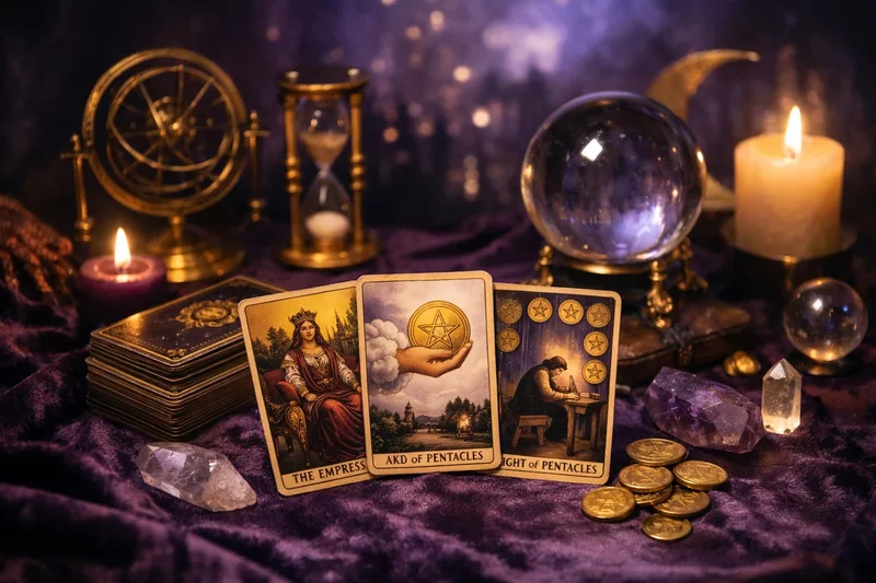 Miniatura artykułu: Tarot dla kariery - Rozkład na nową pracę i finanse