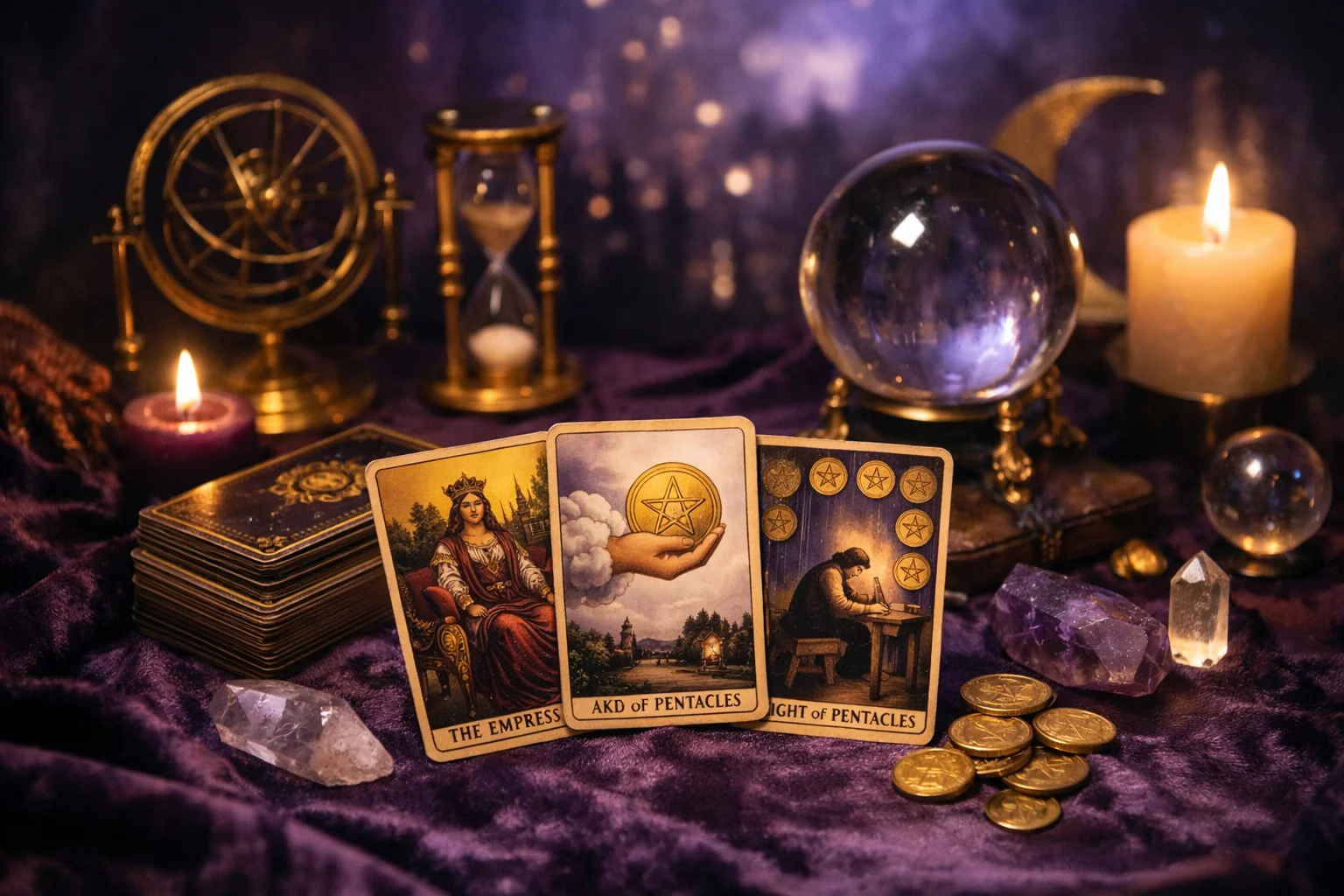 Tarot dla kariery - Rozkład na nową pracę i finanse