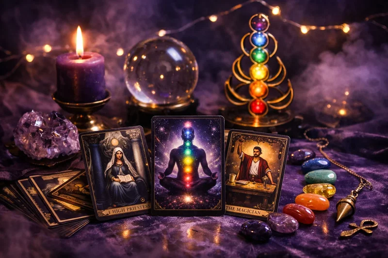 Miniatura artykułu: Tarot i czakry - Energetyczne połączenia kart