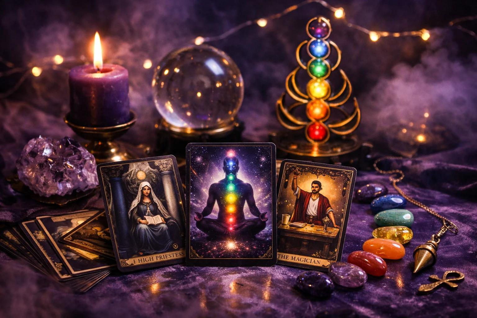 Tarot i czakry - Energetyczne połączenia kart