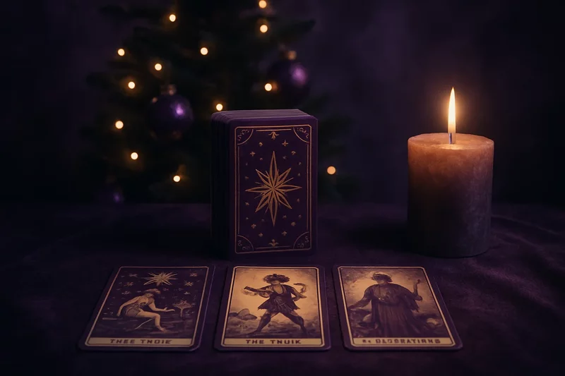 Miniatura artykułu: Tarot na Boże Narodzenie - Świąteczne rozkłady kart