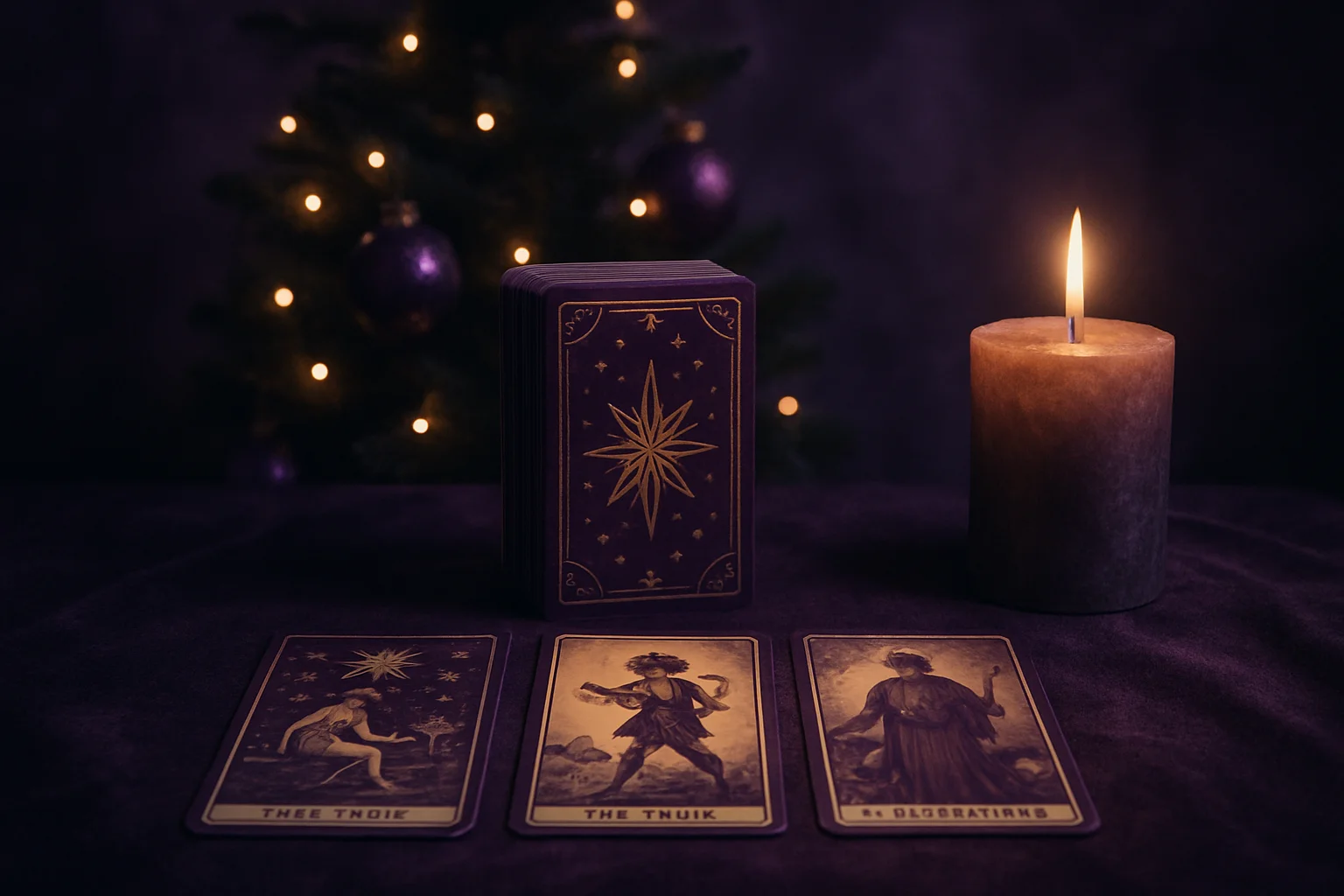Tarot na Boże Narodzenie - Świąteczne rozkłady kart
