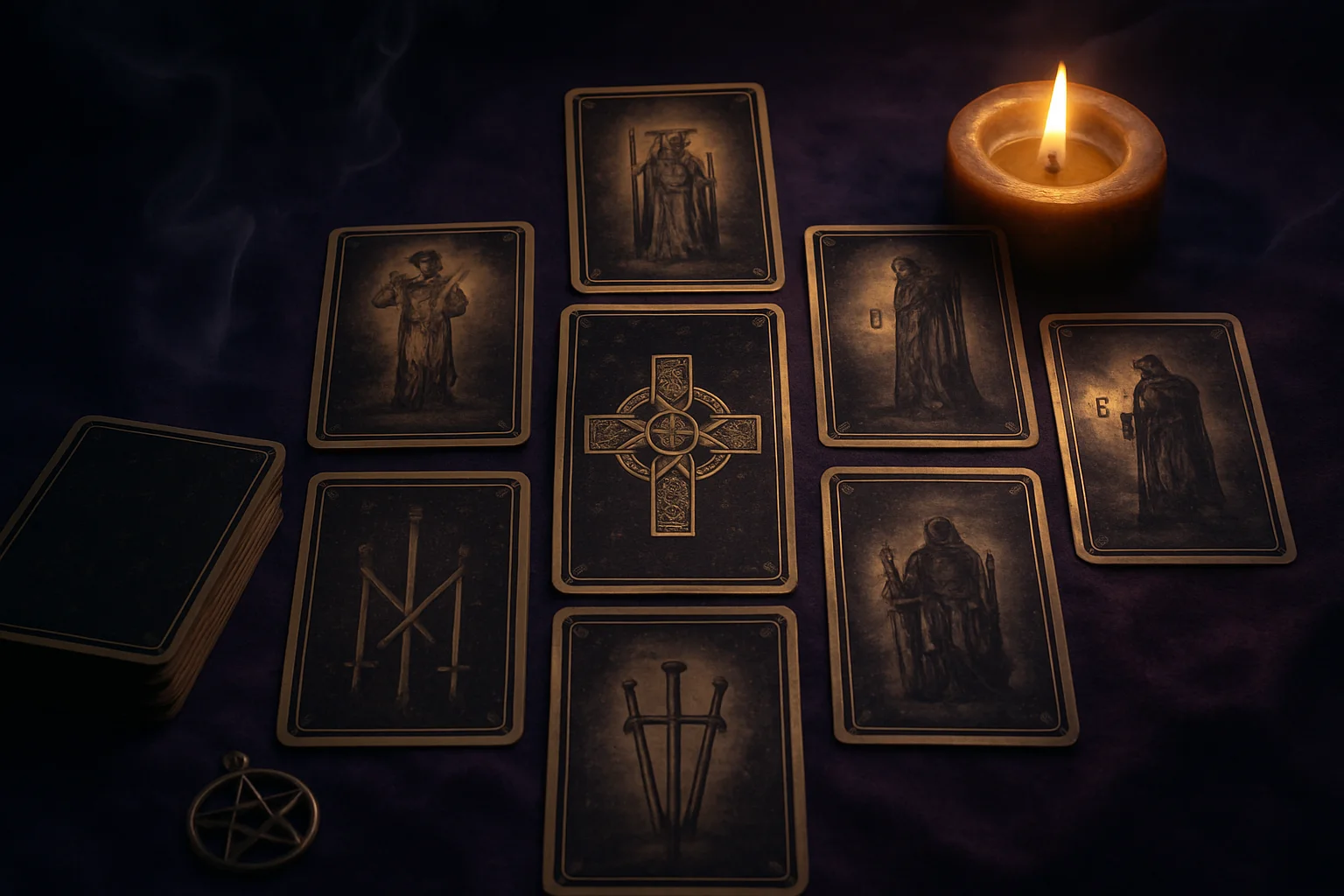 Grafika do artykułu: Układ Krzyż Celtycki - najważniejszy rozkład w Tarot Układ Krzyż Celtycki - najważniejszy rozkład w Tarot