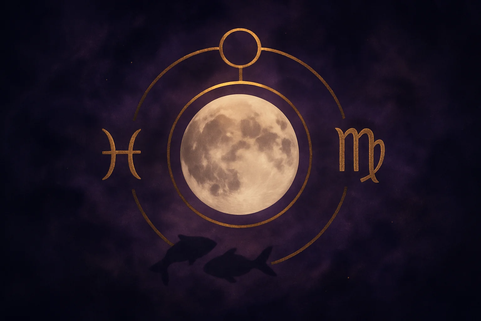 Węzły Księżycowe w 2026 - Ryby i Panna. Karma i przeznaczenie