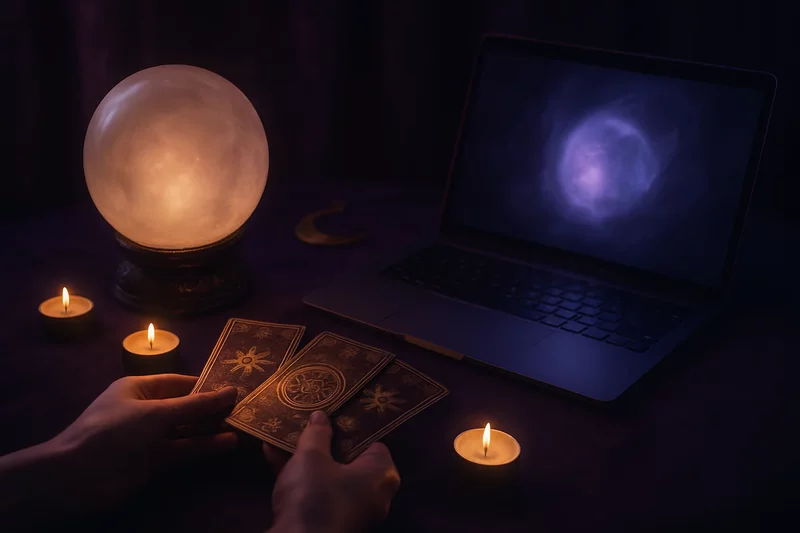 Miniatura artykułu: Wróżby komputerowe vs tradycyjne - Która metoda lepsza?