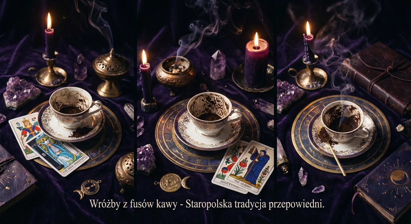 Wróżby z fusów kawy - Staropolska tradycja przepowiedni